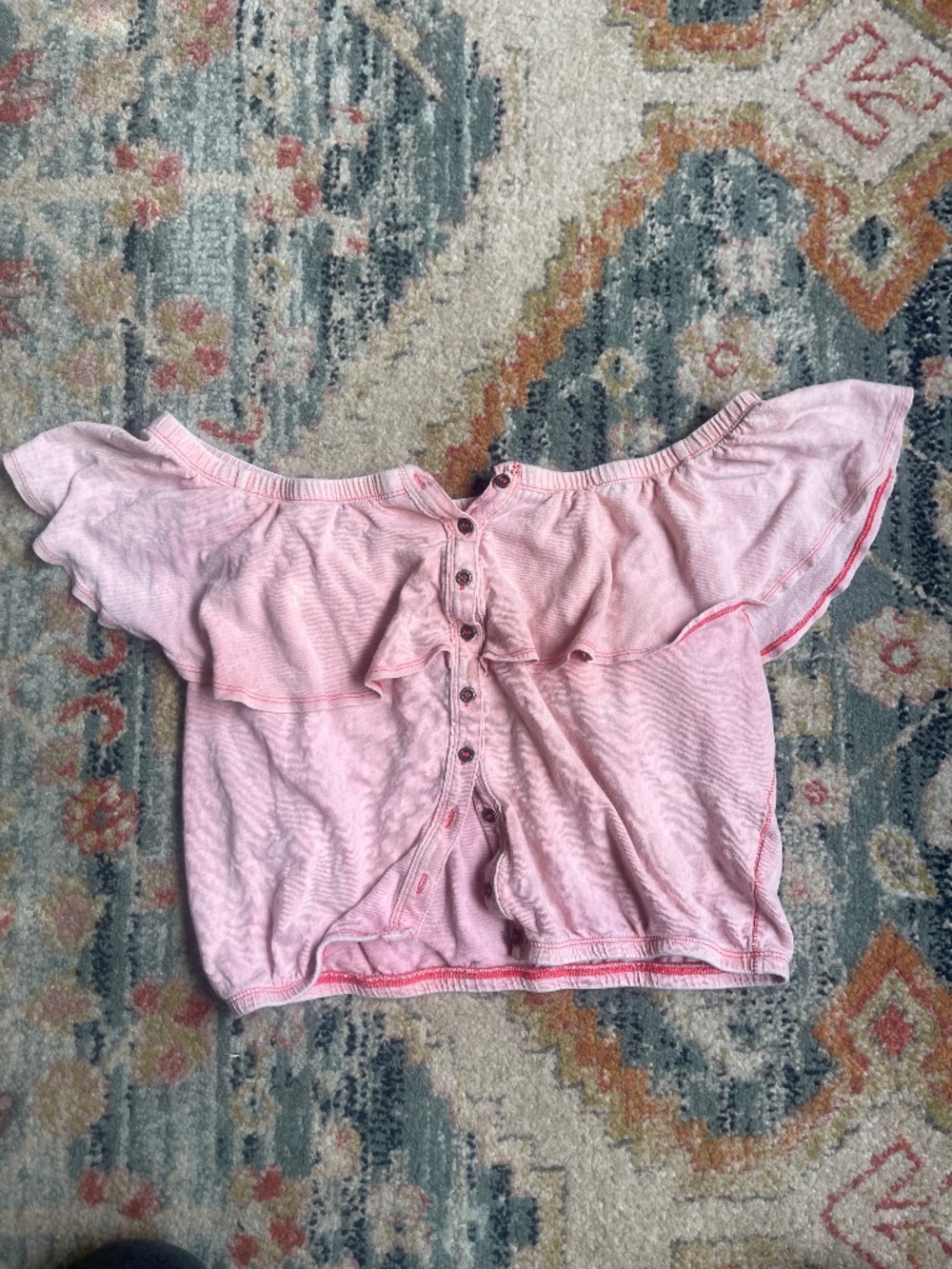 Free People Love Letter Tube Crop Top medium